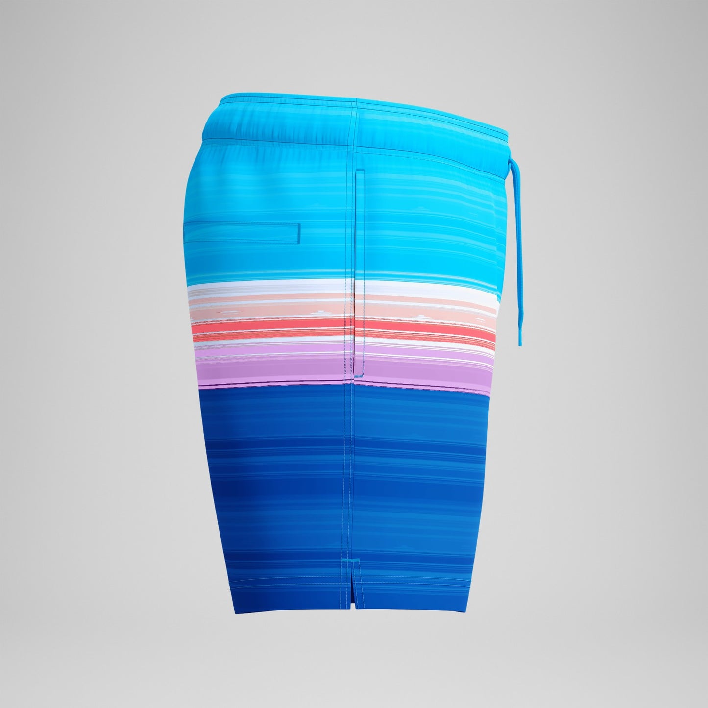 Printed Redondo Edge Swim Shorts Blue/Pink - Speedo