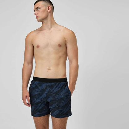 Print Volley Swim Shorts Black/Grey - Speedo