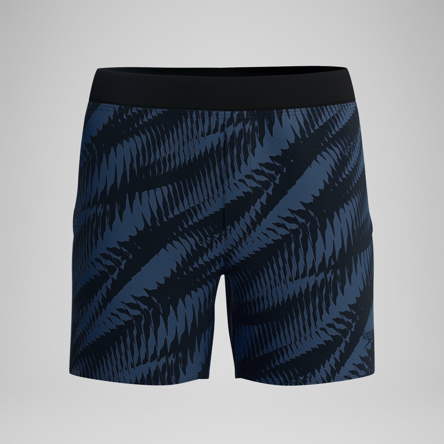Print Volley Swim Shorts Black/Grey - Speedo
