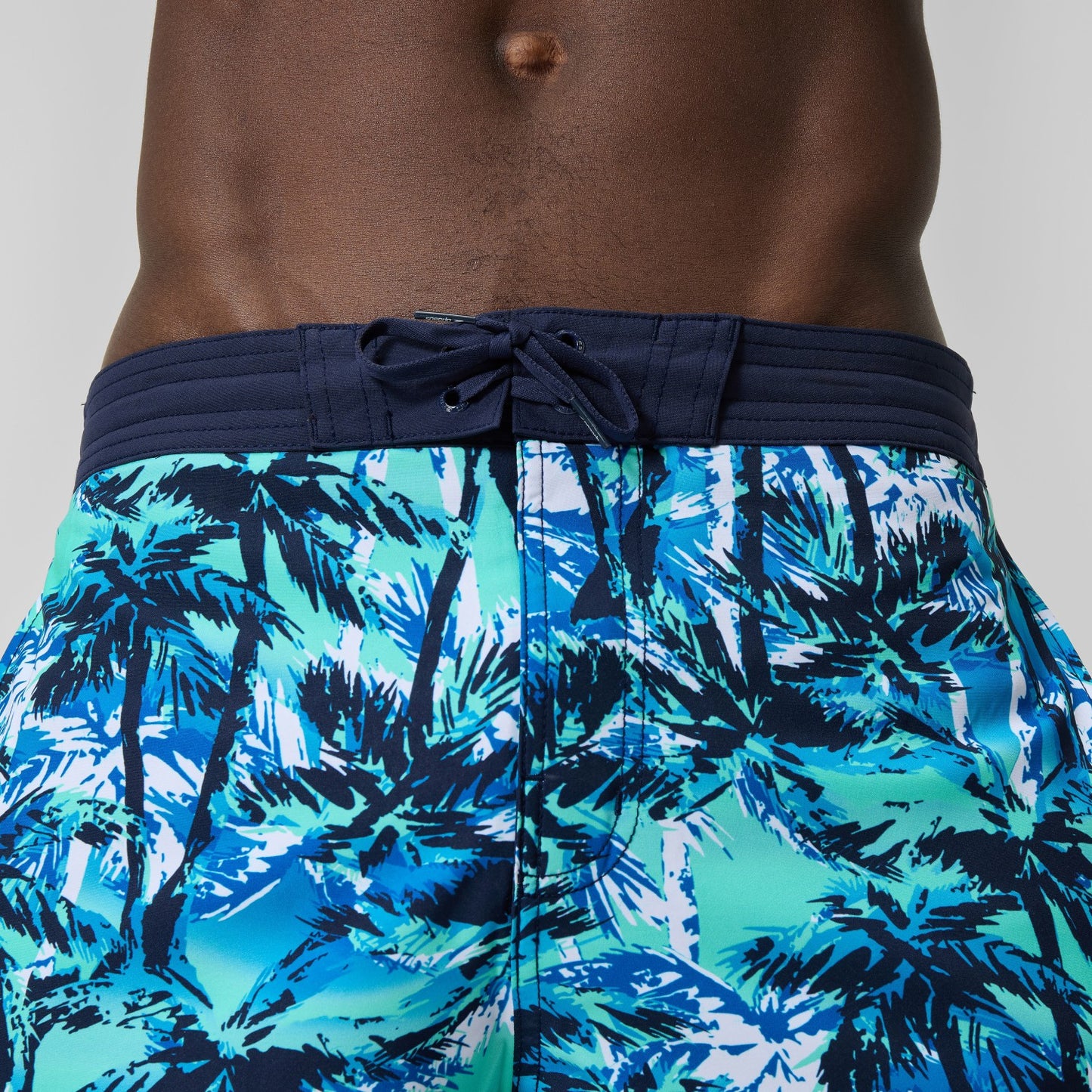 Printed Bondi Swim Shorts Blue - Speedo