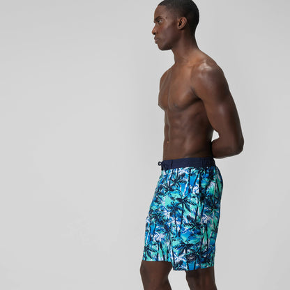 Printed Bondi Swim Shorts Blue - Speedo