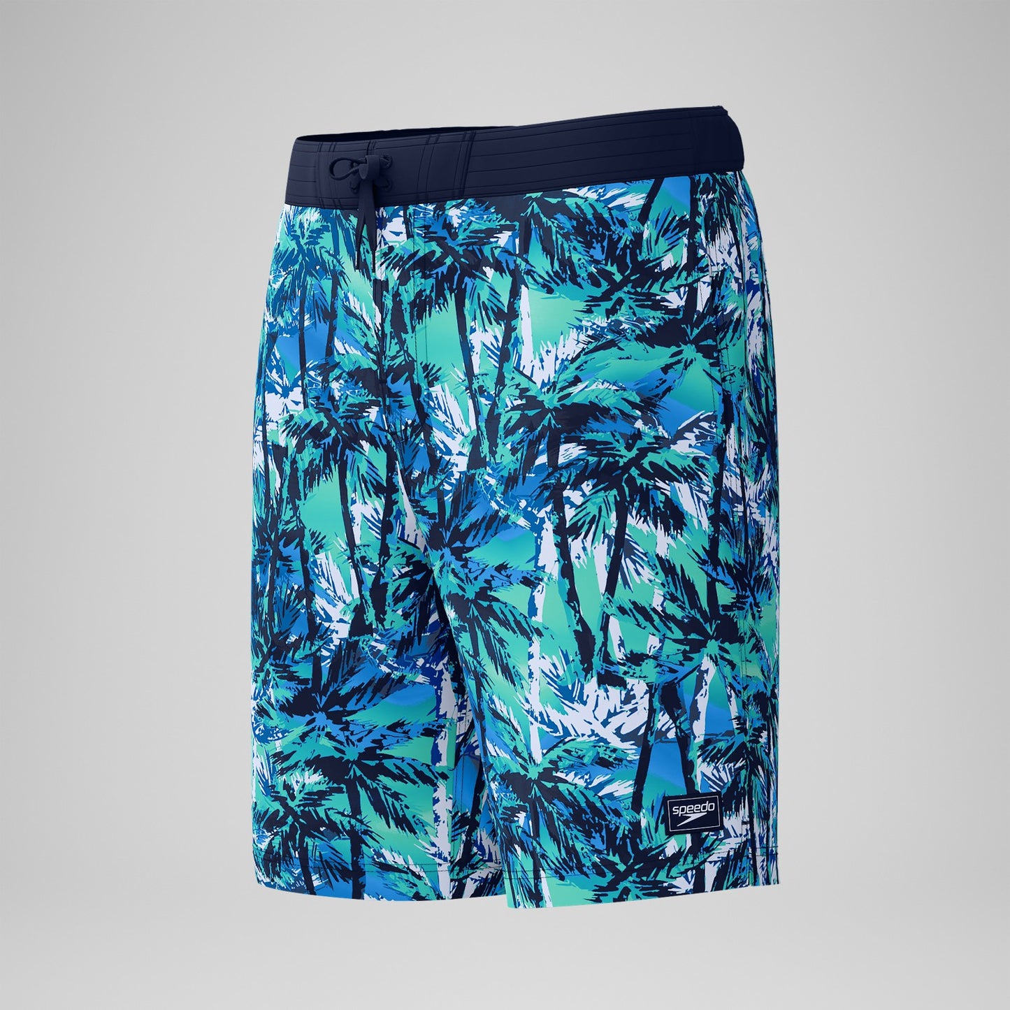 Printed Bondi Swim Shorts Blue - Speedo