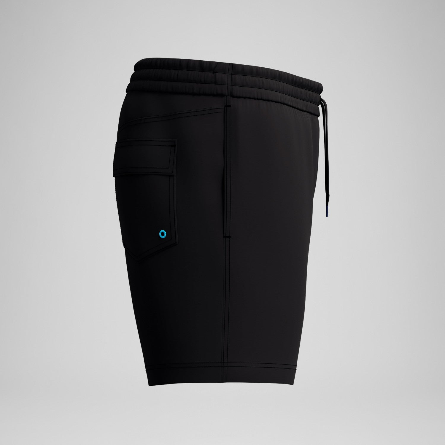 Medley Logo Swim Shorts Black/Orange - Speedo