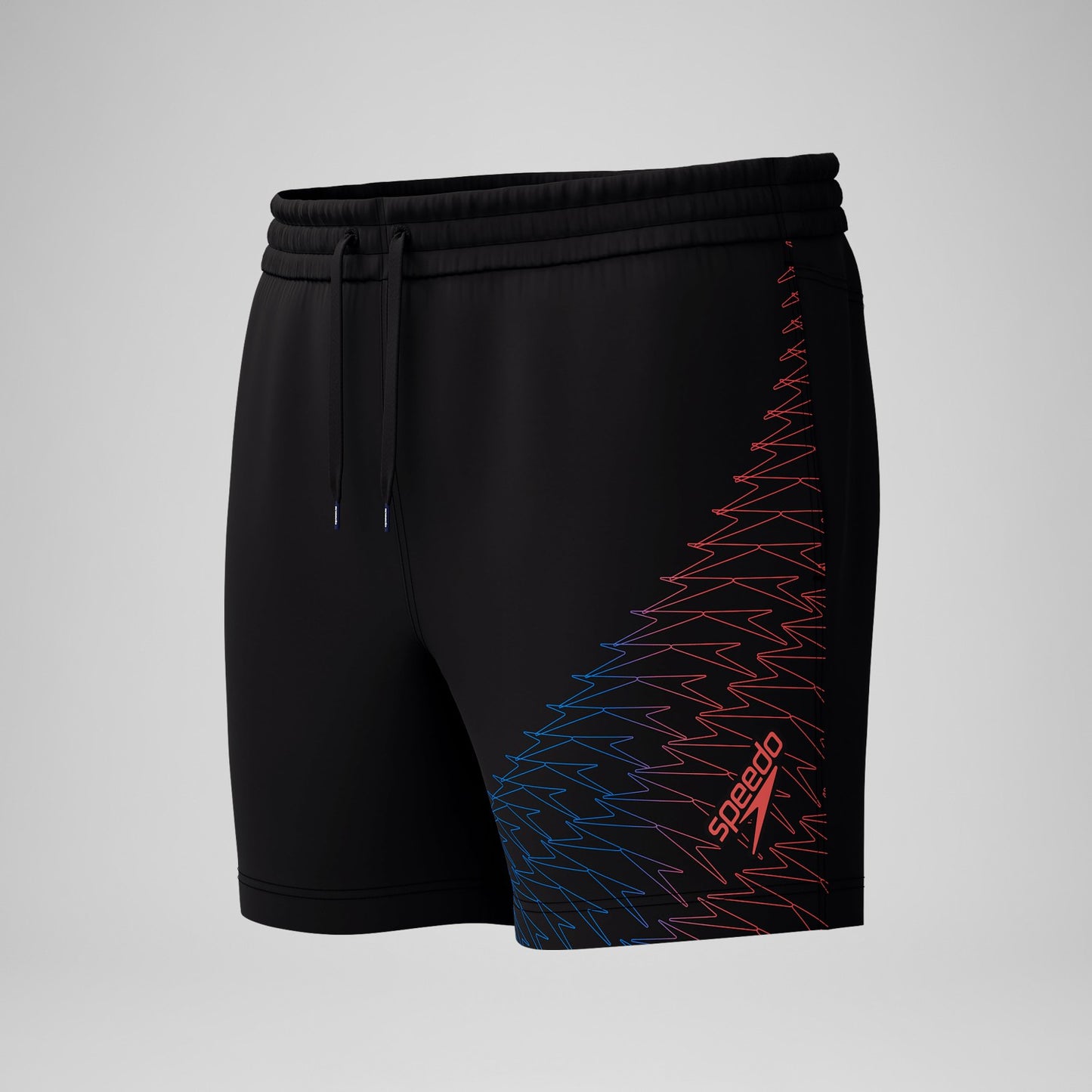 Medley Logo Swim Shorts Black/Orange - Speedo
