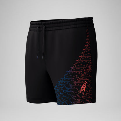 Medley Logo Swim Shorts Black/Orange - Speedo
