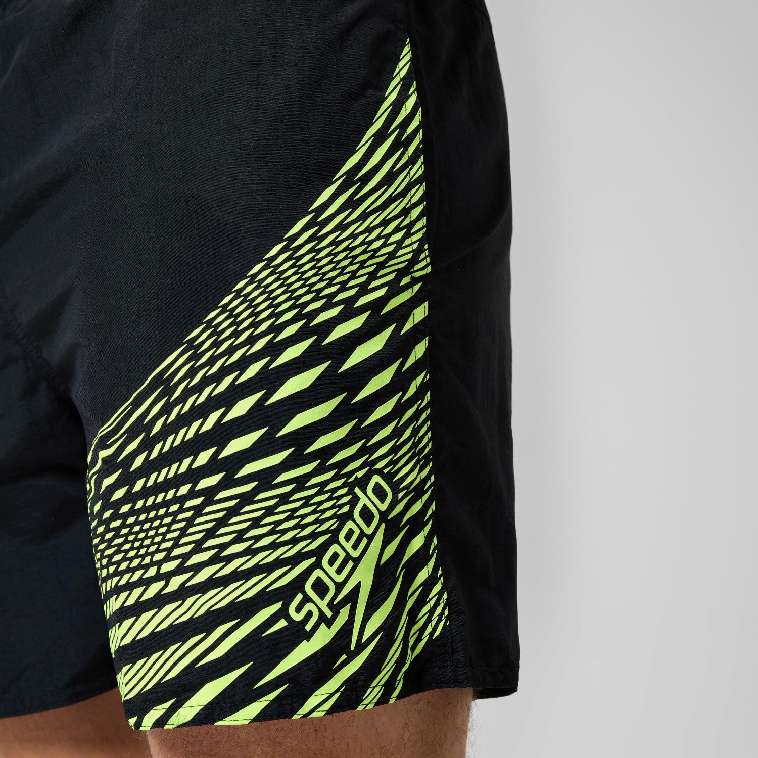 HyperBoom Splice Swim Shorts Black/Yellow - Speedo