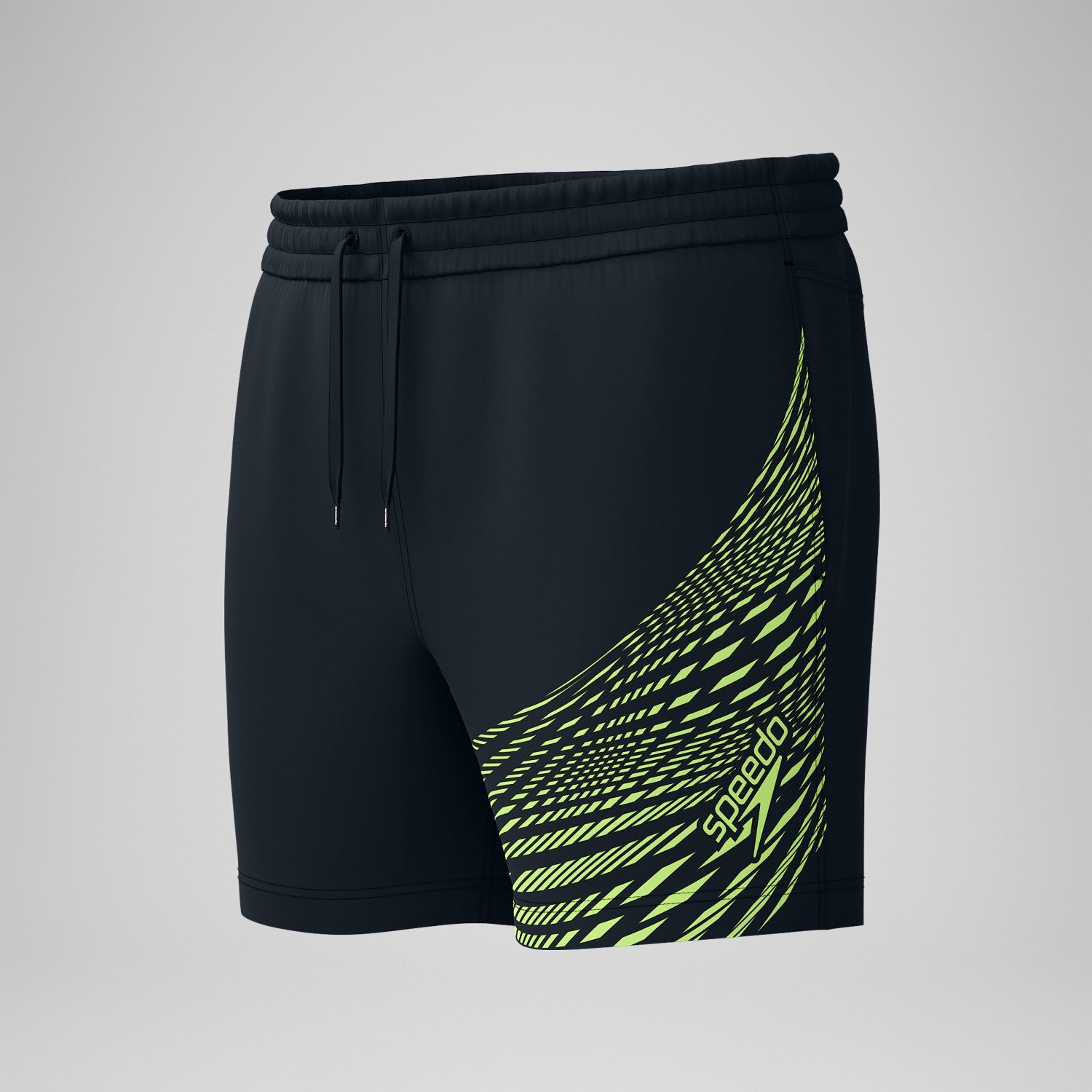 HyperBoom Splice Swim Shorts Black/Yellow - Speedo