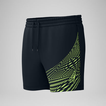 HyperBoom Splice Swim Shorts Black/Yellow - Speedo