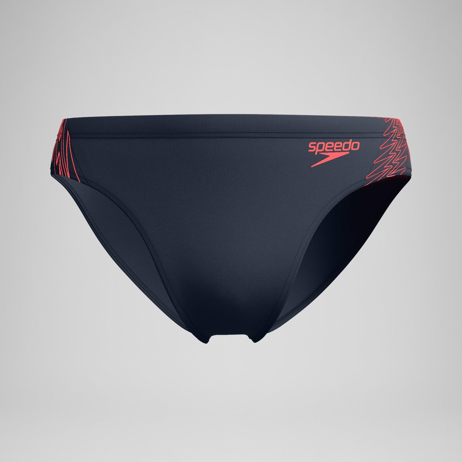 Hyperboom Splice Brief Grey/Red - Speedo