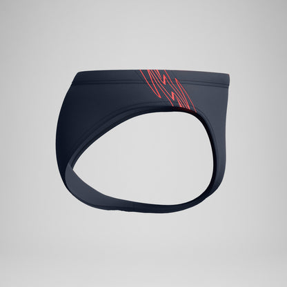 Hyperboom Splice Brief Grey/Red - Speedo
