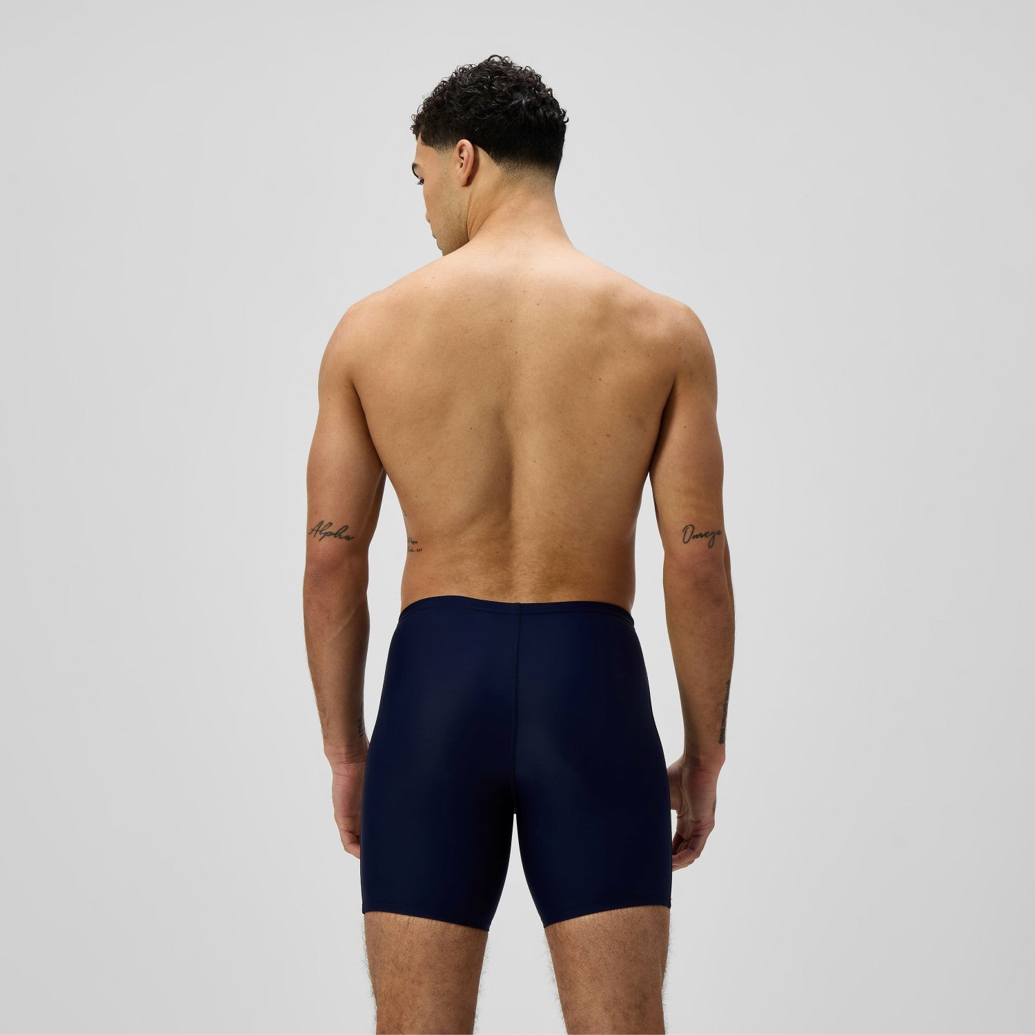 Duo Logo Logo Print Mid Jammer Navy/Blue - Speedo