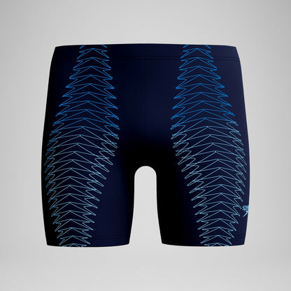 Duo Logo Logo Print Mid Jammer Navy/Blue - Speedo