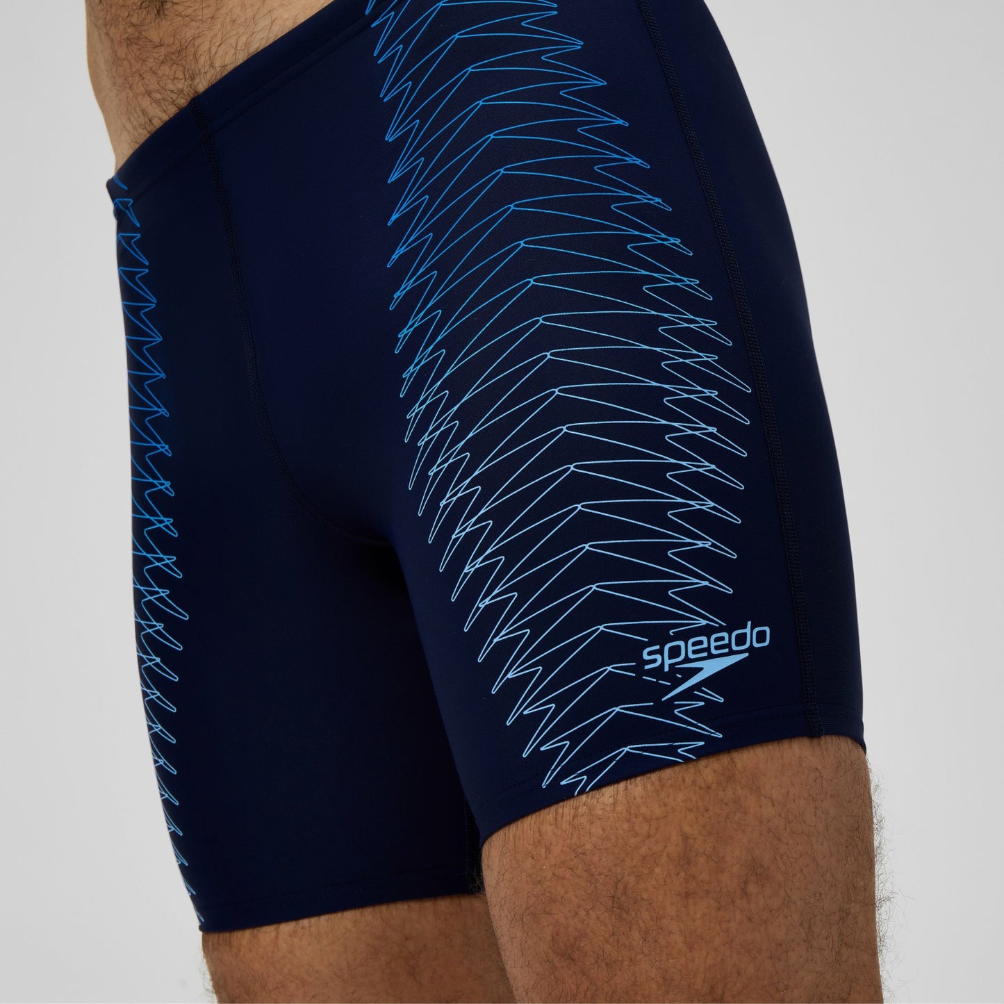 Duo Logo Logo Print Mid Jammer Navy/Blue - Speedo
