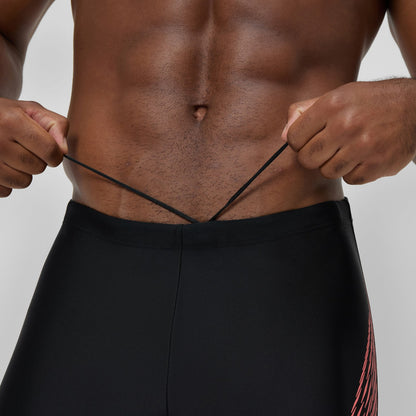 Medley Logo Jammer Black/Coral - Speedo