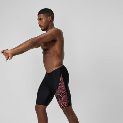 Medley Logo Jammer Black/Coral - Speedo