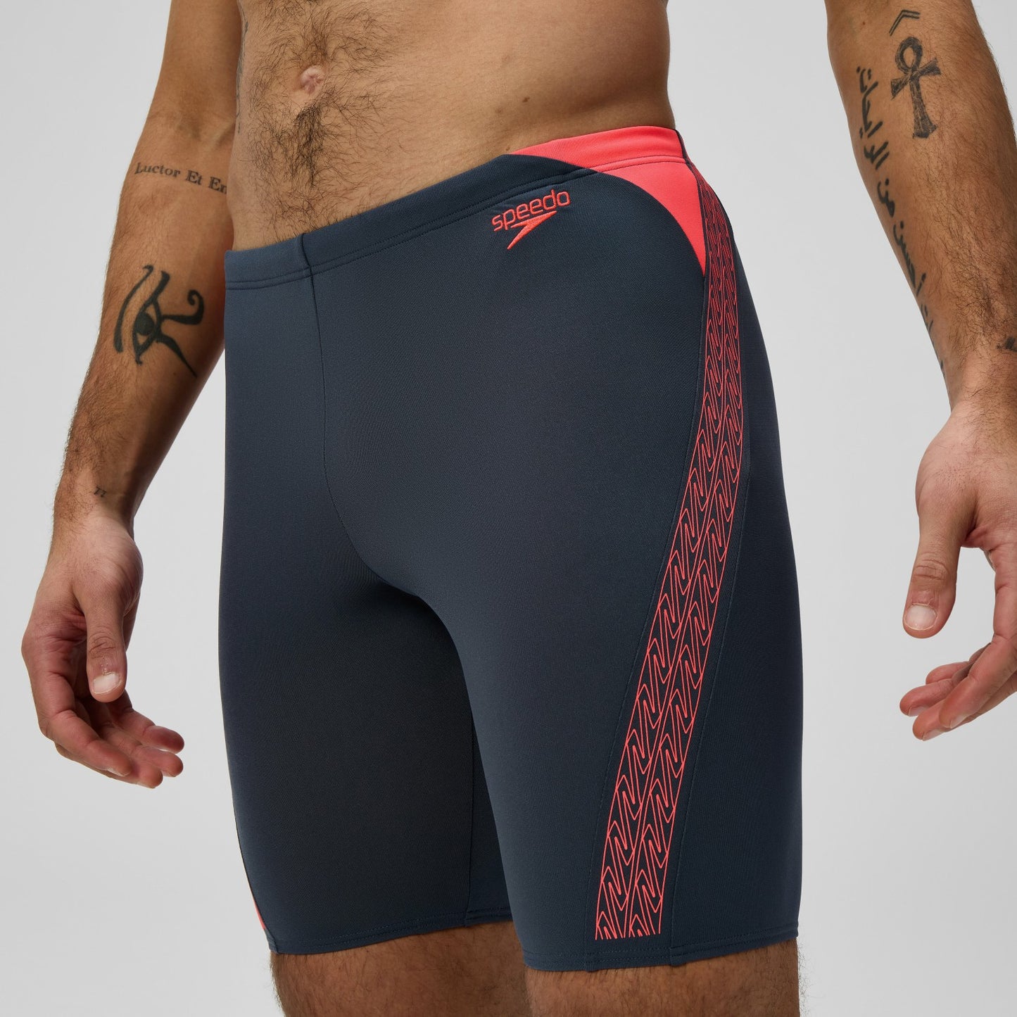 Hyperboom Splice Jammer Grey/Orange - Speedo