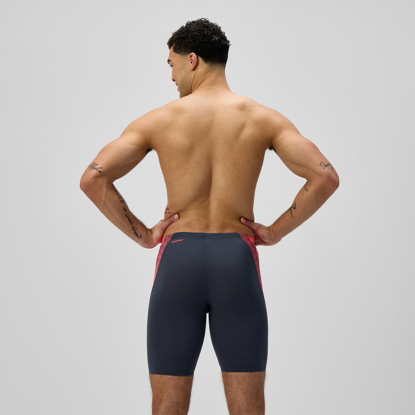 Hyperboom Splice Jammer Grey/Orange - Speedo