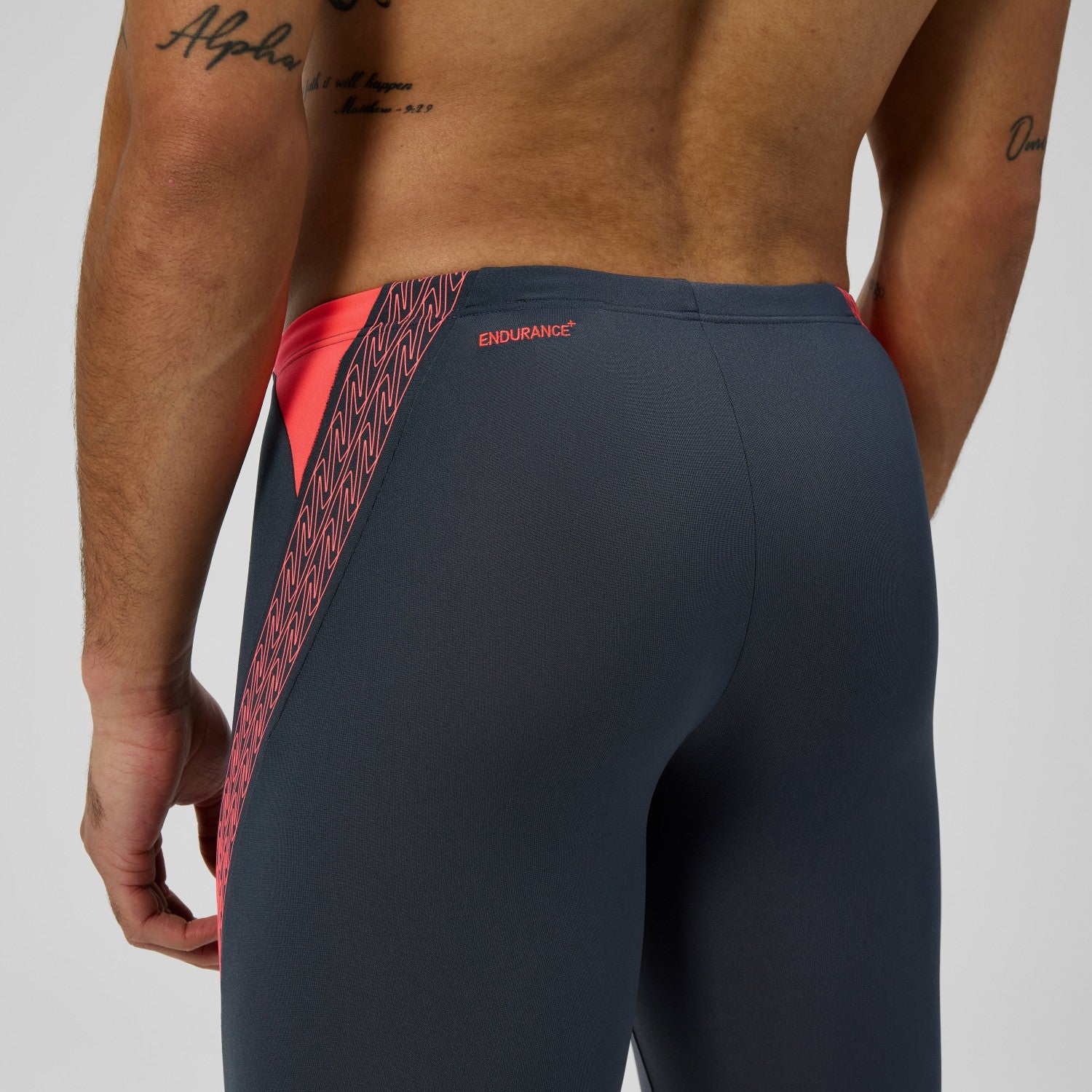 Hyperboom Splice Jammer Grey/Orange - Speedo