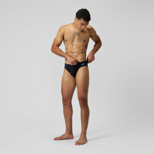 Tech Panel Brief Black/Blue - Speedo
