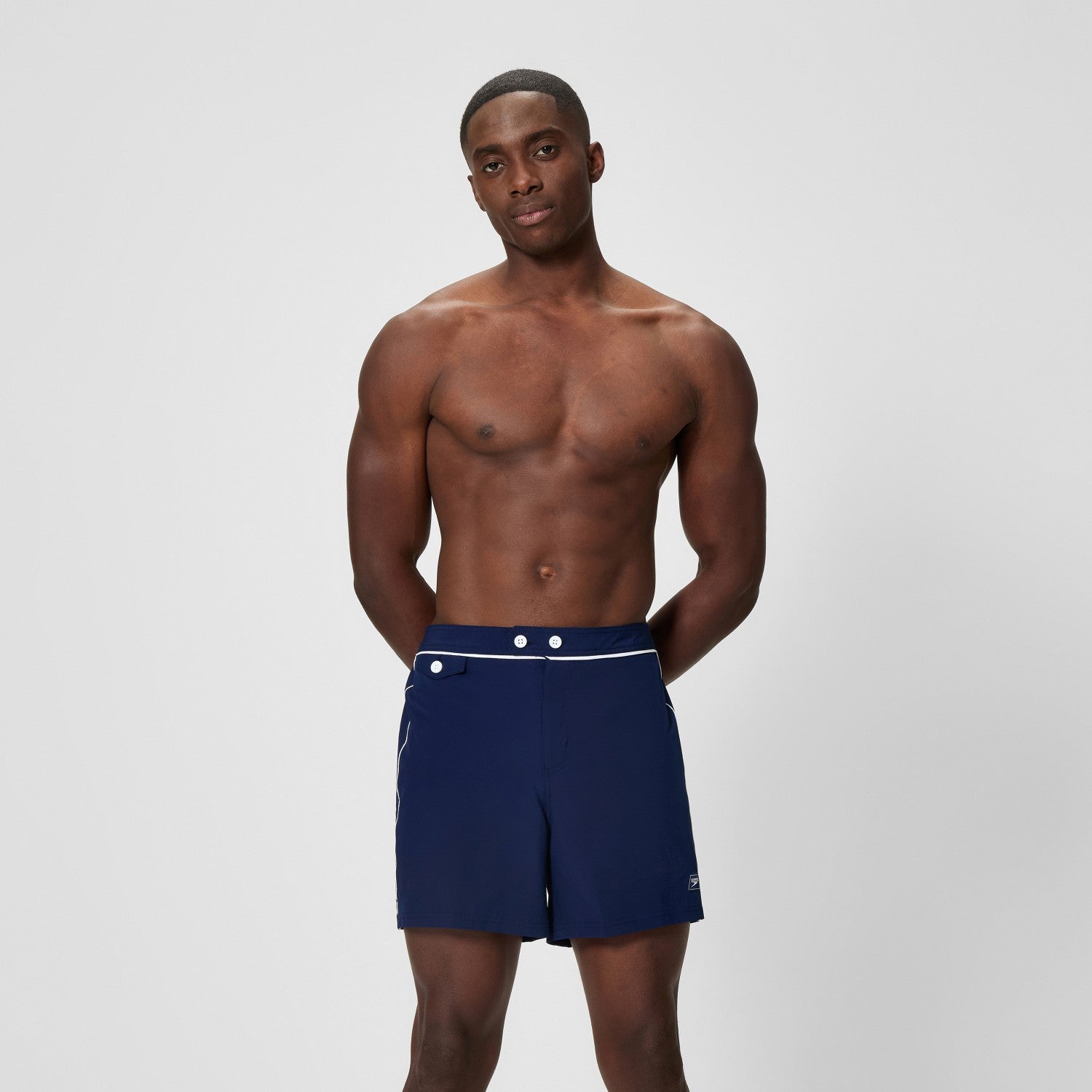 Jetstream Solid Swim Shorts Navy - Speedo