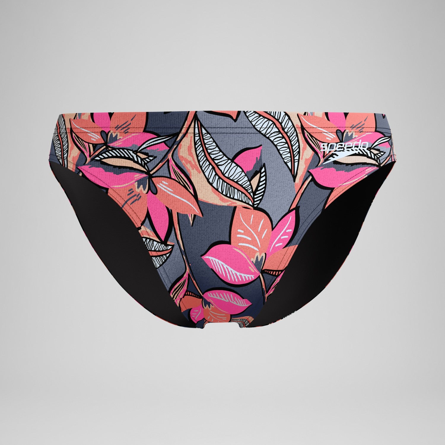 Beachstar Printed Brief Coral/Grey - Speedo