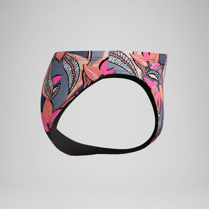 Beachstar Printed Brief Coral/Grey - Speedo