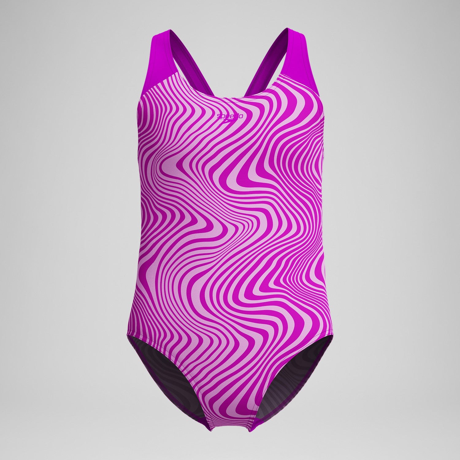 Girls' Digital Printed Splashback Swimsuit Pink - Speedo