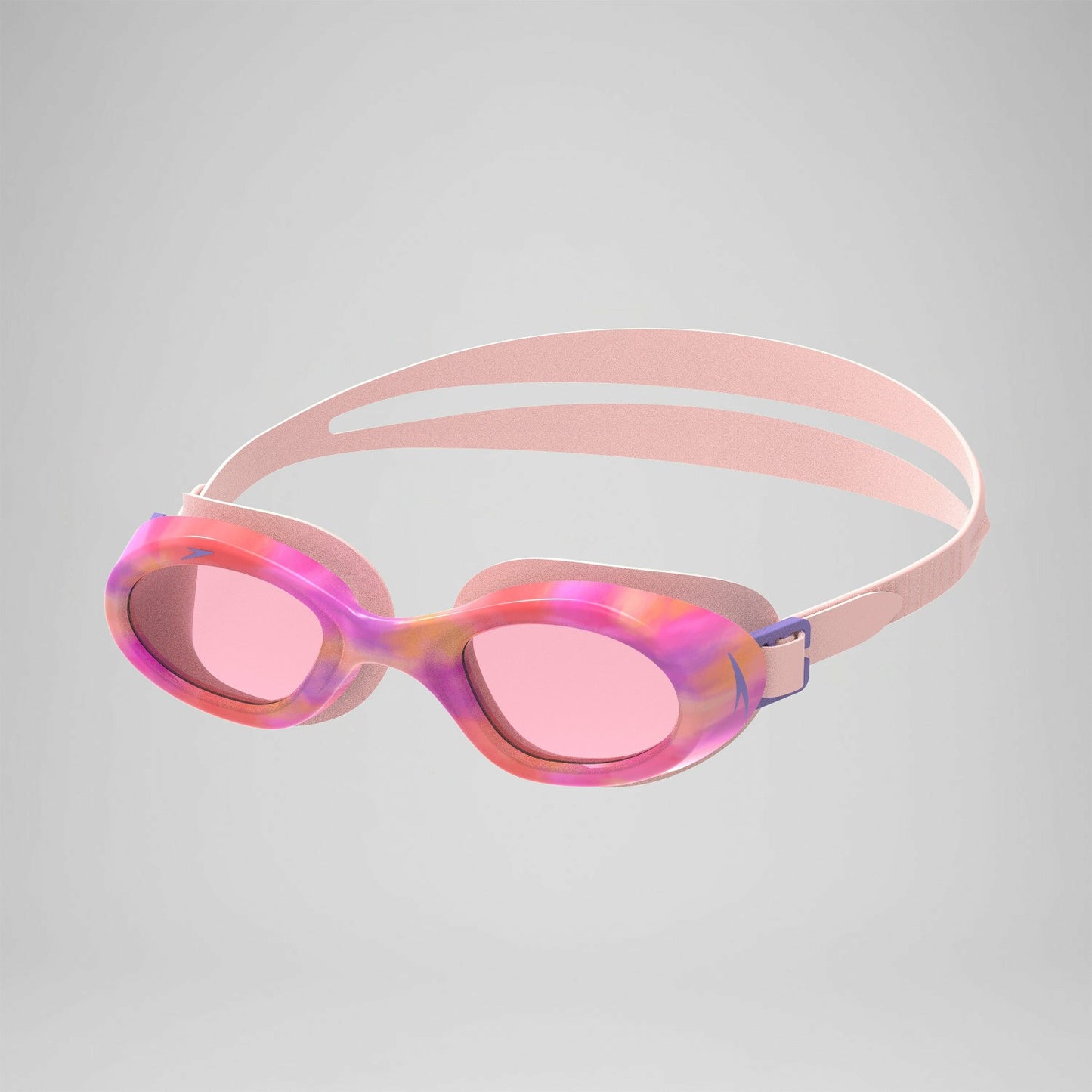 Junior Futura Hydrospex Printed Goggles Pink/Orange - Speedo