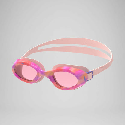 Junior Futura Hydrospex Printed Goggles Pink/Orange - Speedo