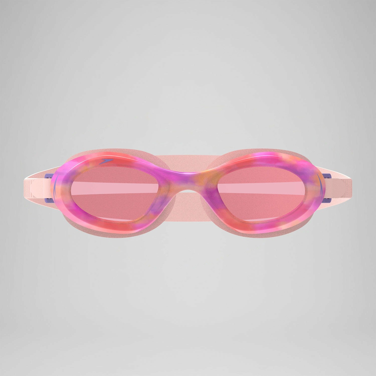 Junior Futura Hydrospex Printed Goggles Pink/Orange - Speedo