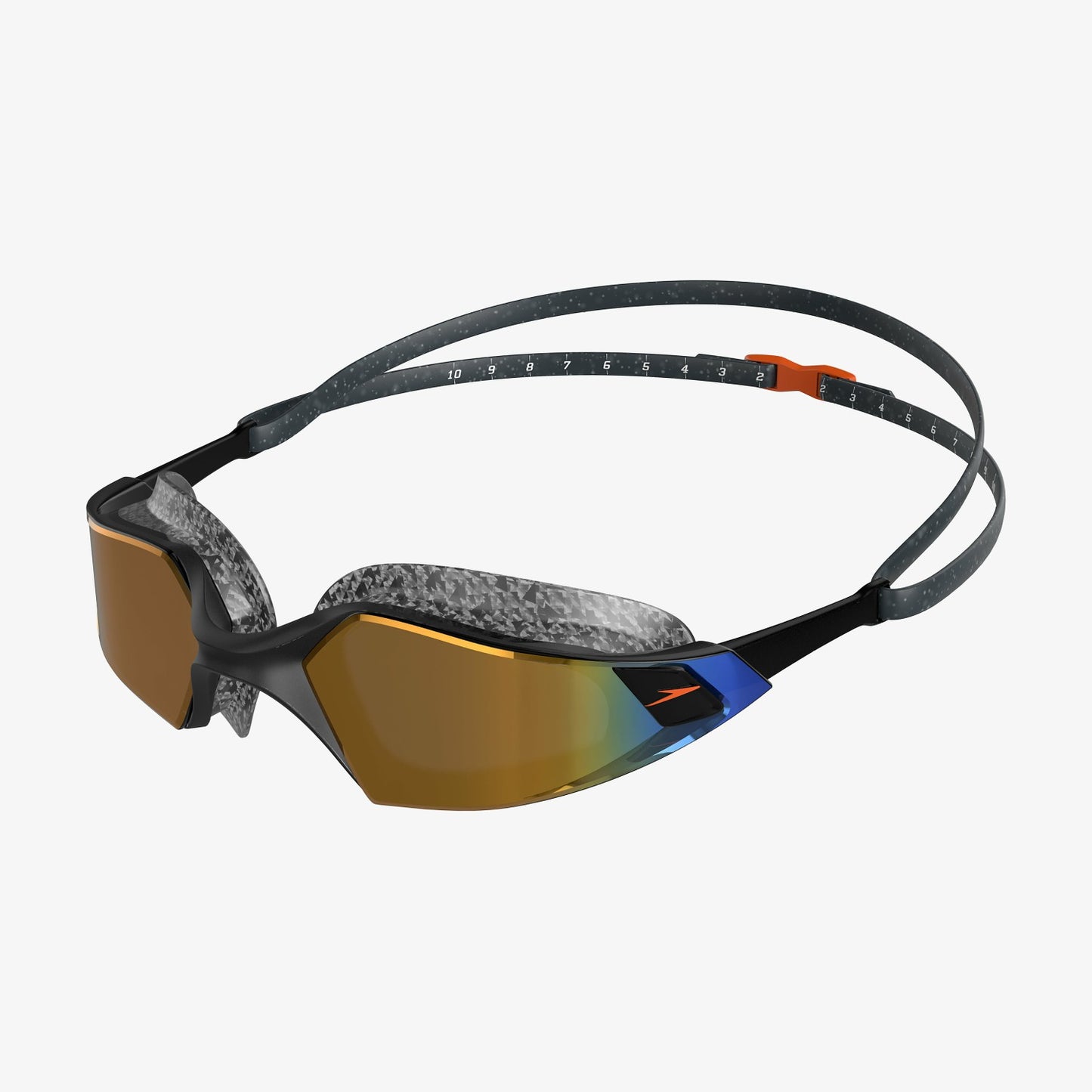 Adult Aquapulse Pro Mirror Goggle Black/Gold - Speedo