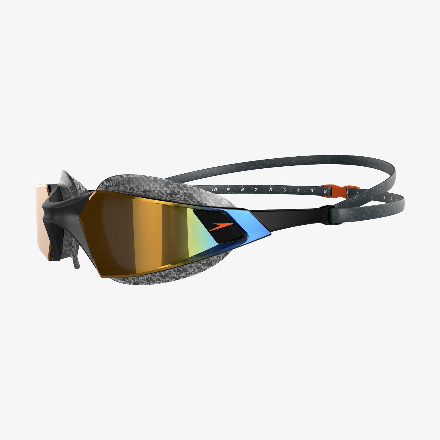 Adult Aquapulse Pro Mirror Goggle Black/Gold - Speedo