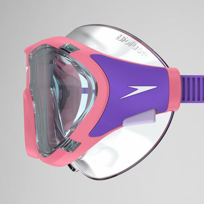 Junior Biofuse 2.0 Mask Pink/Grey - Speedo