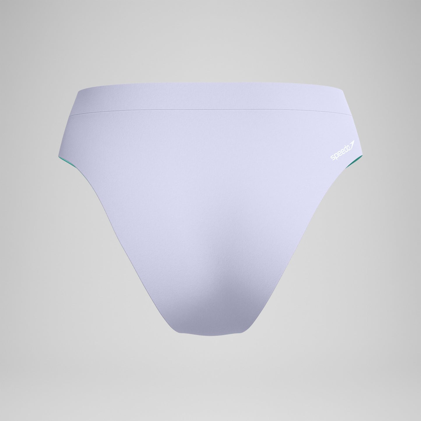FLU3NTE Solid Hi Waist Bikini Bottom Lilac - Speedo