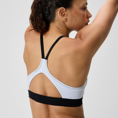 Colourblock Bikini Top Black/White - Speedo