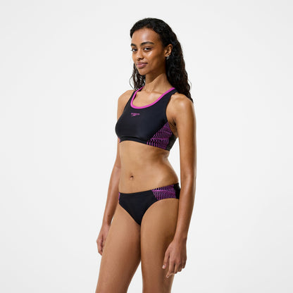 Racerback Bikini Set Black - Speedo
