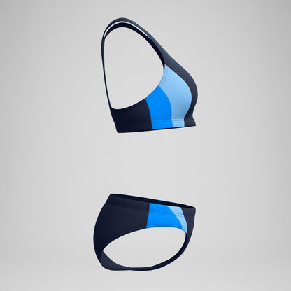 Colourblock Splice 2.0 Bikini Set Navy/Blue - Speedo