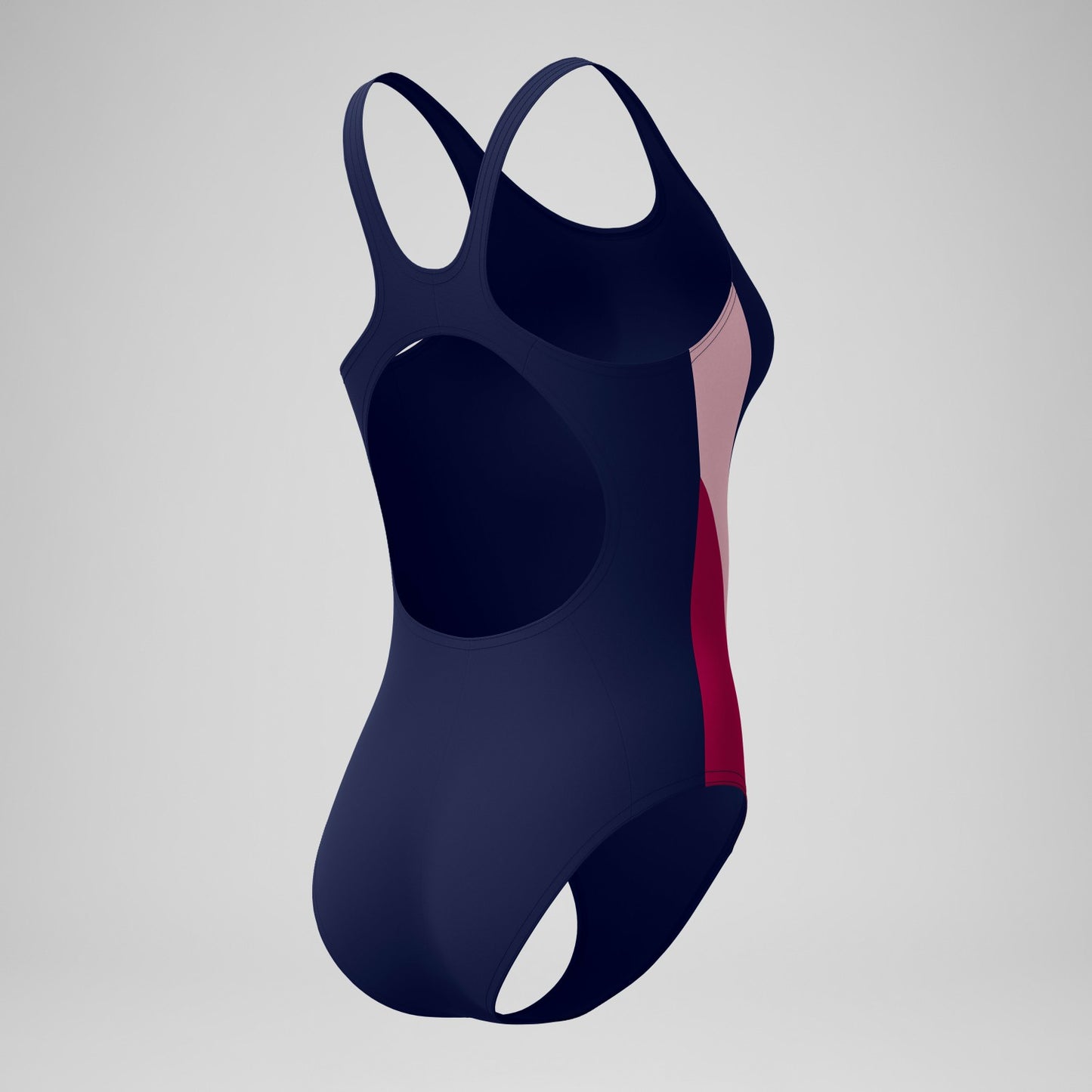Colorblock Splice 2.0 One Piece Navy/Pink - Speedo
