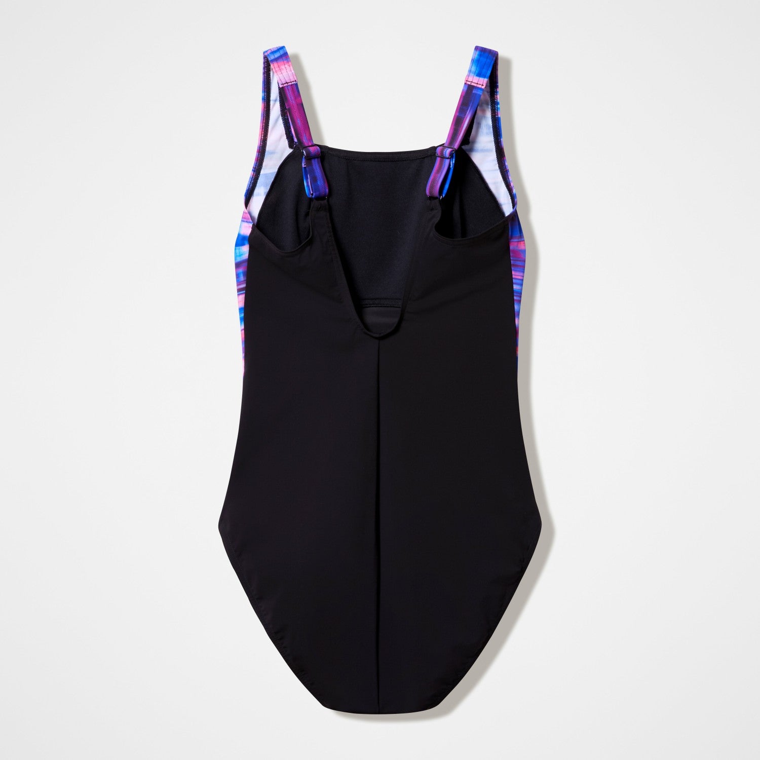Luna Lustre Printed Swimsuit Black/Pink - Speedo
