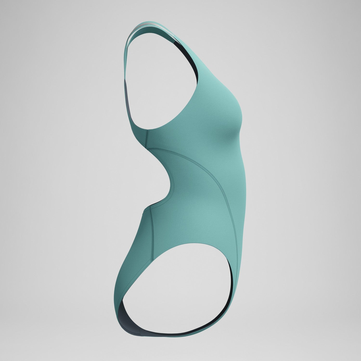 V Class Performance Back Swimsuit Storm Green - Speedo