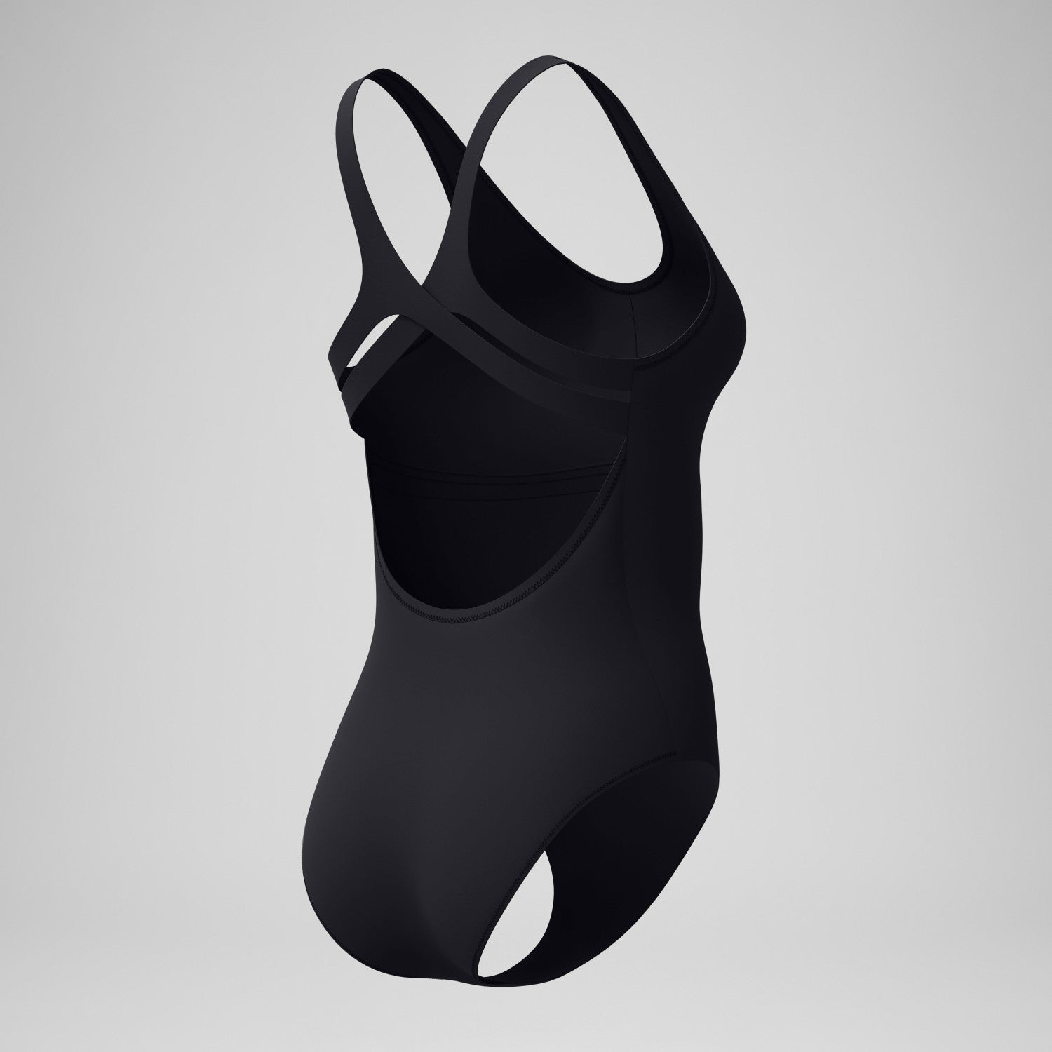 Sculpture Boom Back Swimsuit Black - Speedo