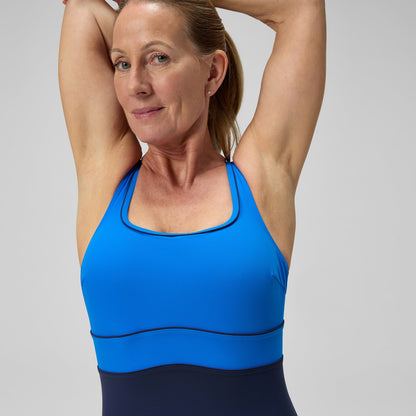 Shaping Contour Eclipse Swimsuit Blue/Black - Speedo