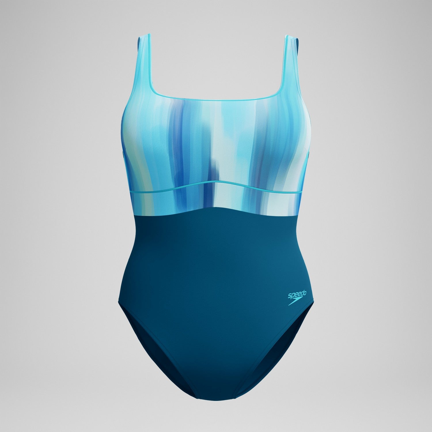 Shaping Printed Contour Eclipse Swimsuit DarkTeal/Green - Speedo