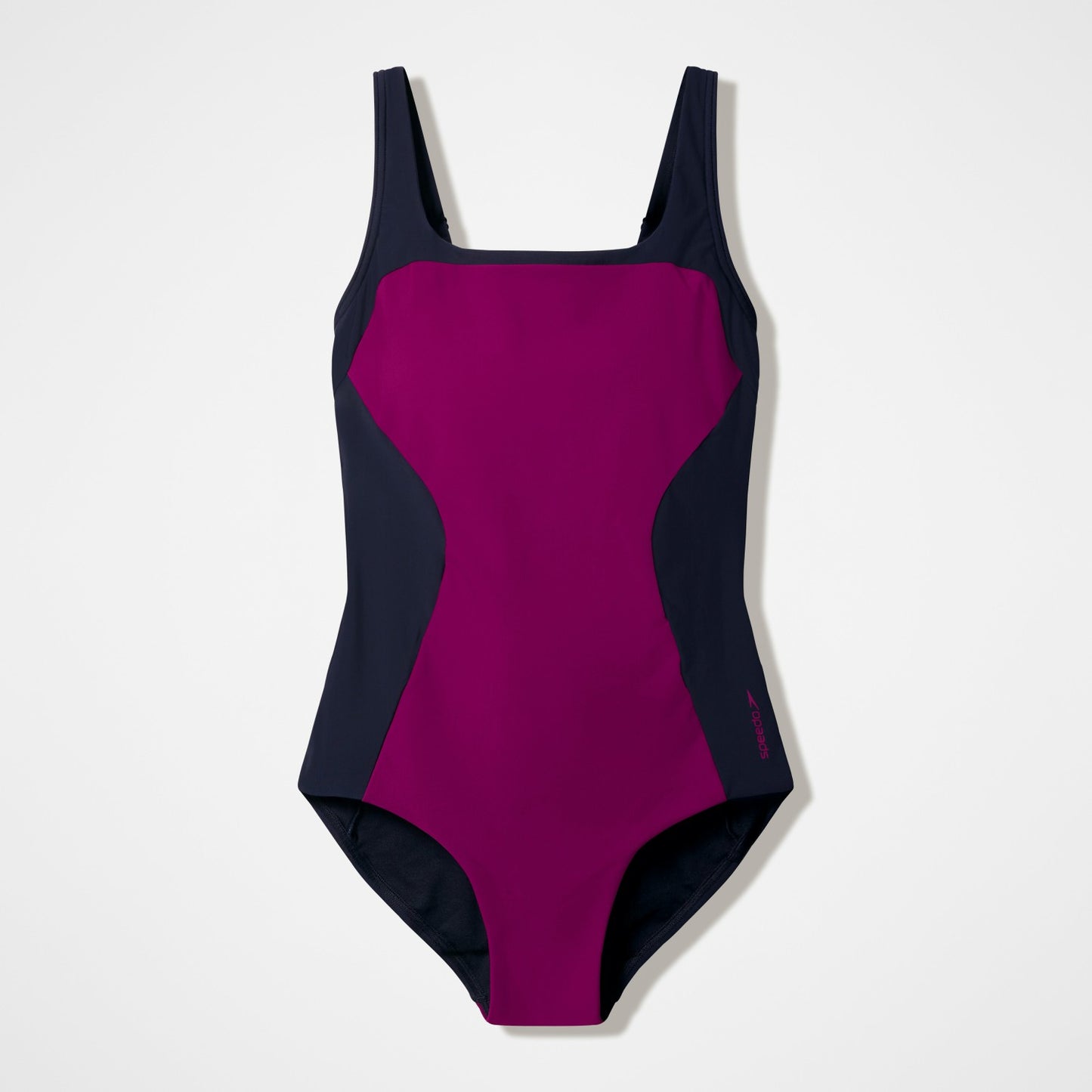 Colourblock Contour Swimsuit Dark Pink/Black - Speedo