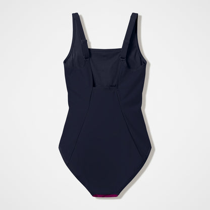 Colourblock Contour Swimsuit Dark Pink/Black - Speedo