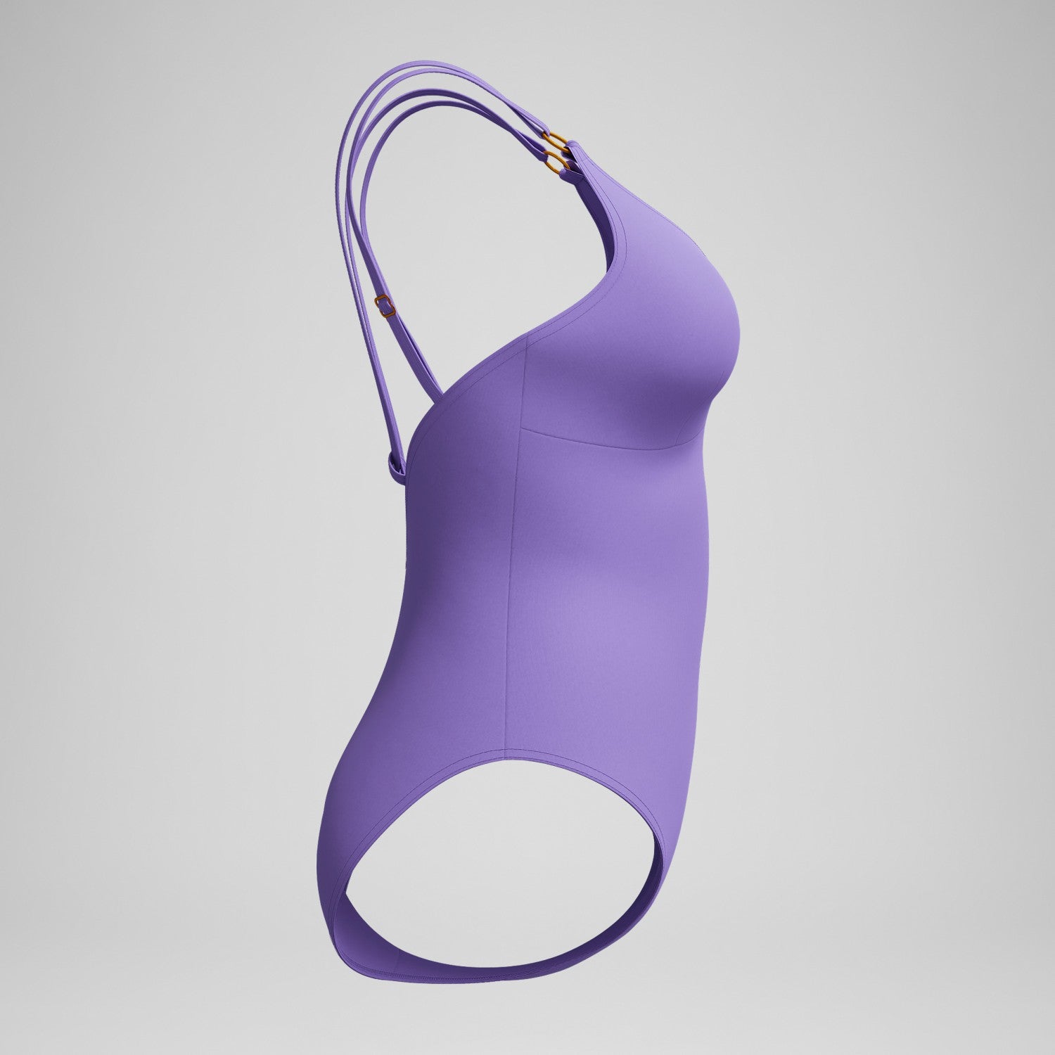 Shaping Strappy Swimsuit Purple - Speedo