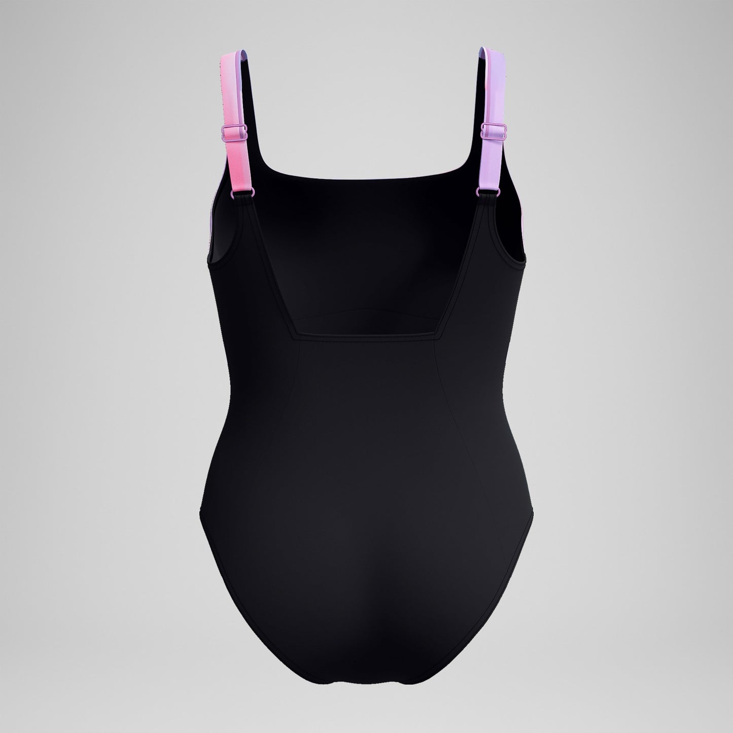 Shaping Printed Contour Eclipse Swimsuit Black/Pink - Speedo