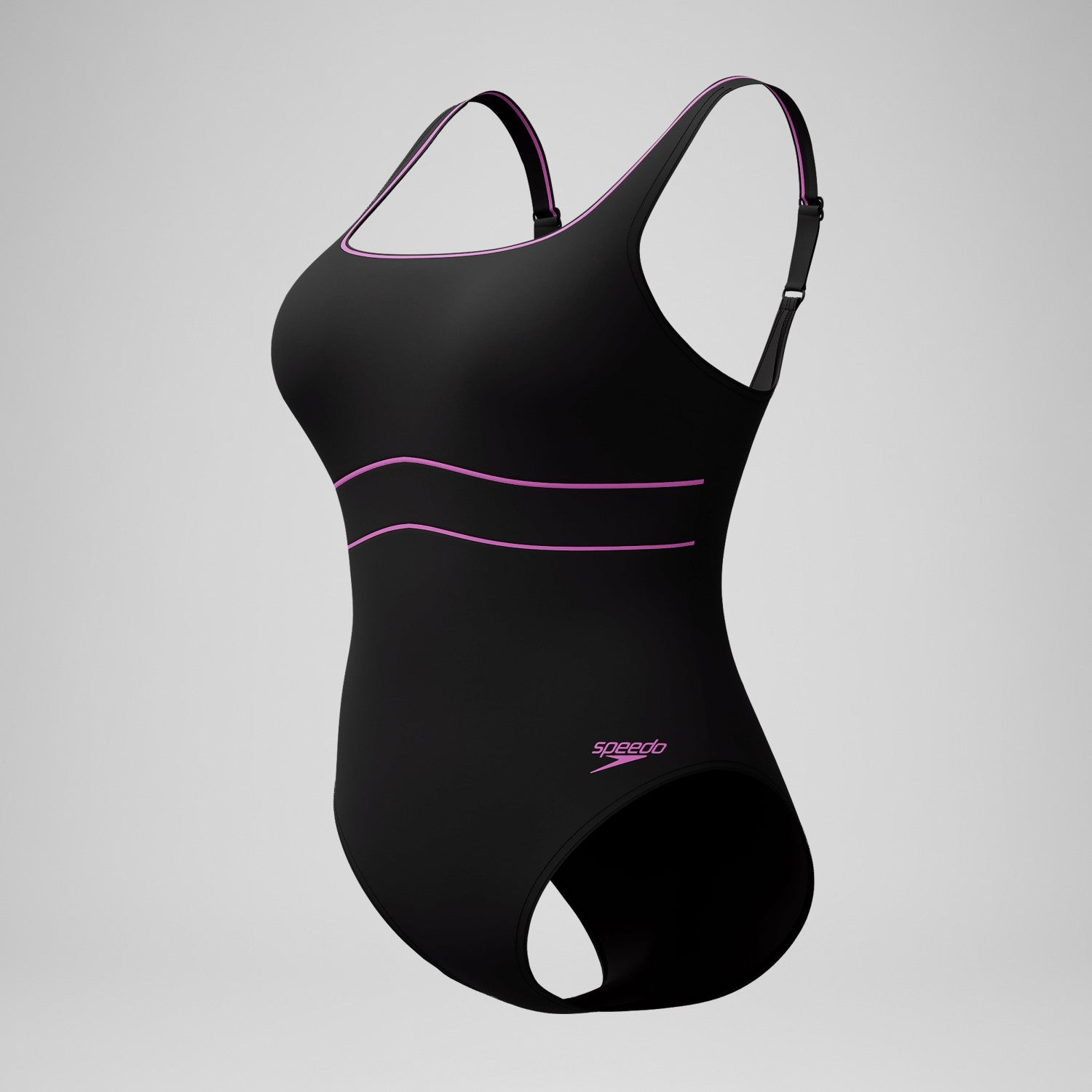 Shaping Contour Eclipse Swimsuit Black - Speedo