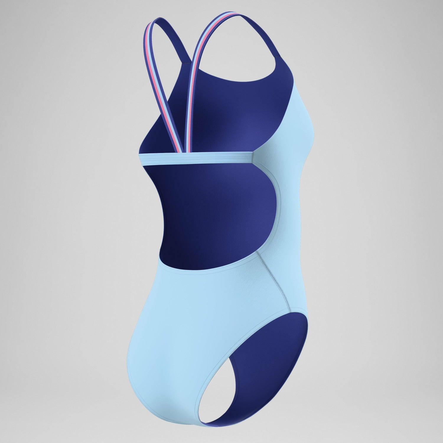 Club Training Comfort V-Back Swimsuit Blue - Speedo