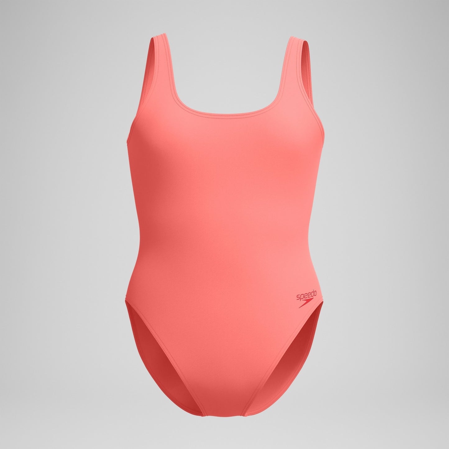 Textured Deep U-Back Swimsuit Coral - Speedo